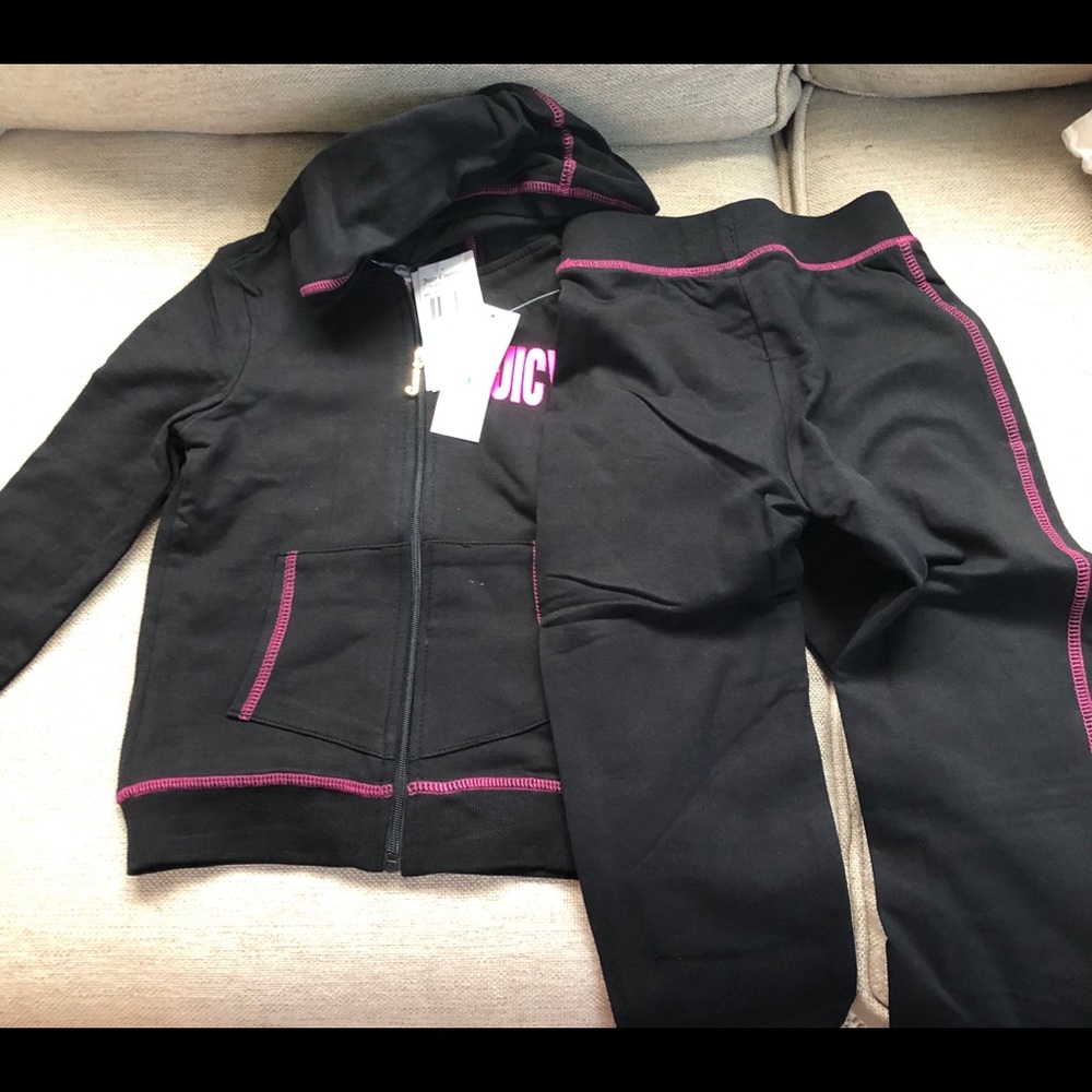 Little Girls Juicy track outfit size 5